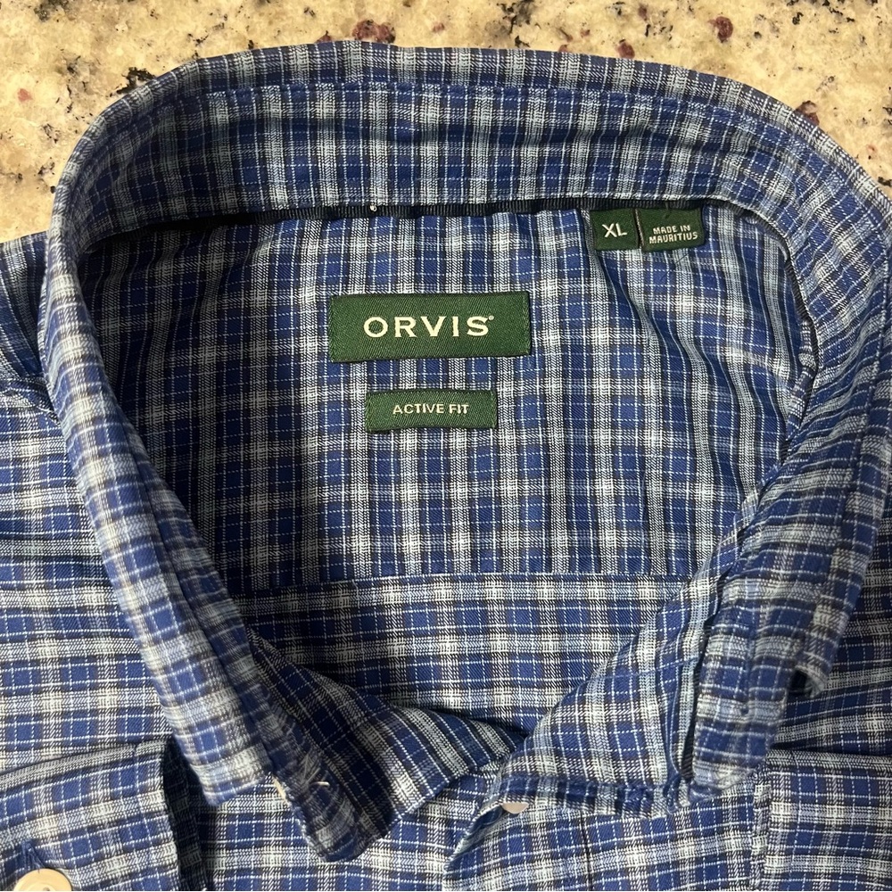 Orvis, Performance, Active Fit, Button Up Long Sl… - image 2